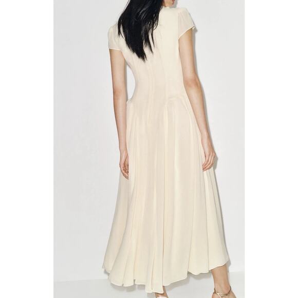 Reformation Maven Maxi Dress Women’s Flor Di Latte Size 6 NWT - Picture 2 of 6